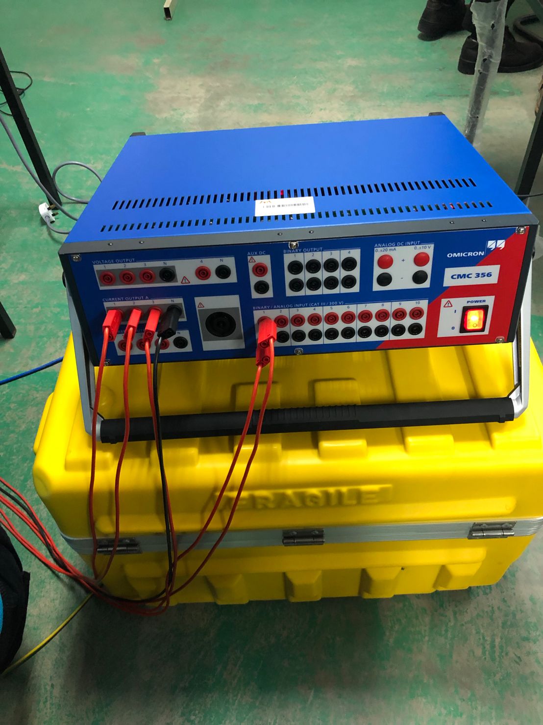 OMICRON CMC 356 Relay Test Set and Commissioning Tool