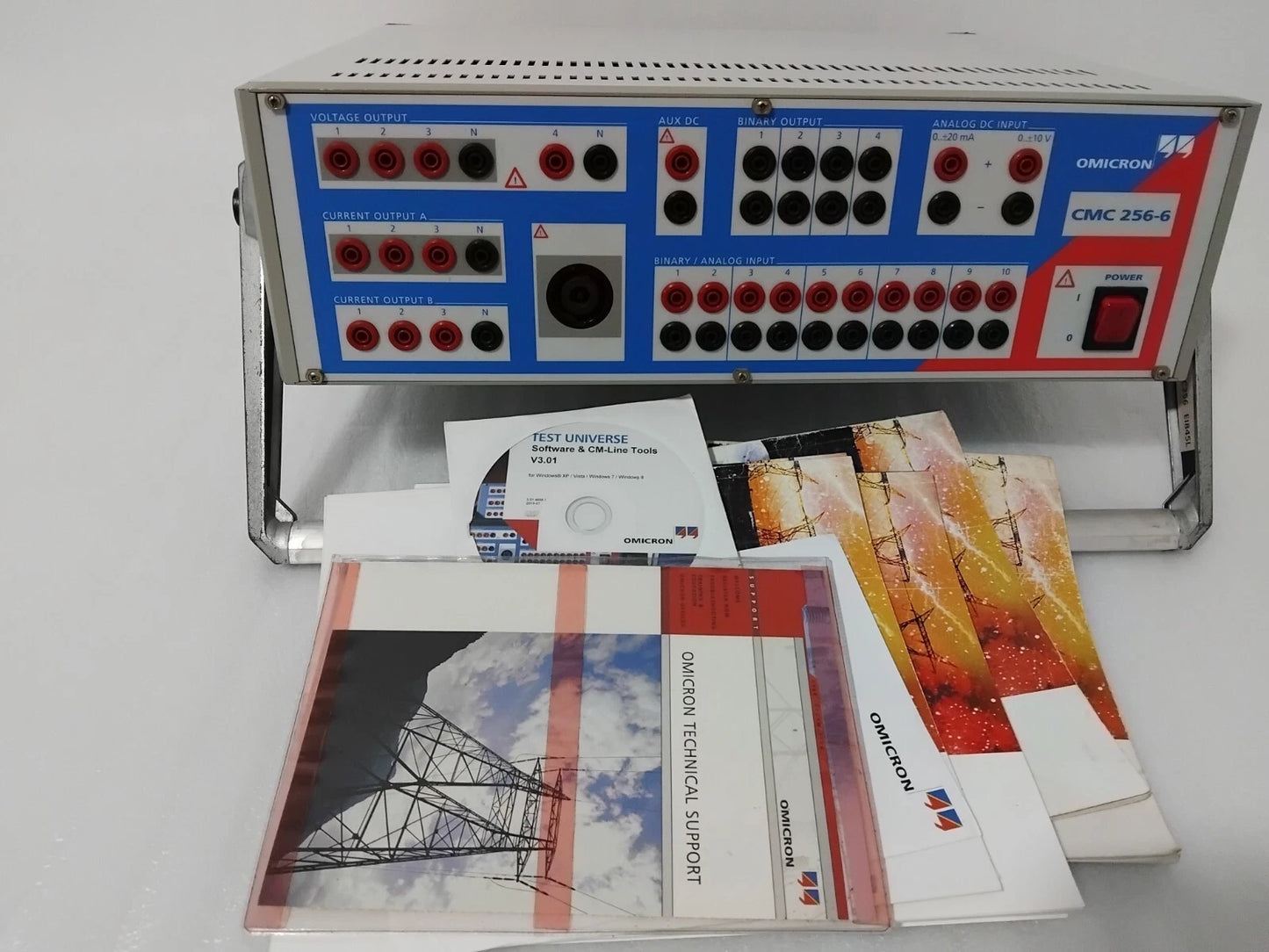 Omicron CMC 256-6 Voltage Protective Relay Test Set like new